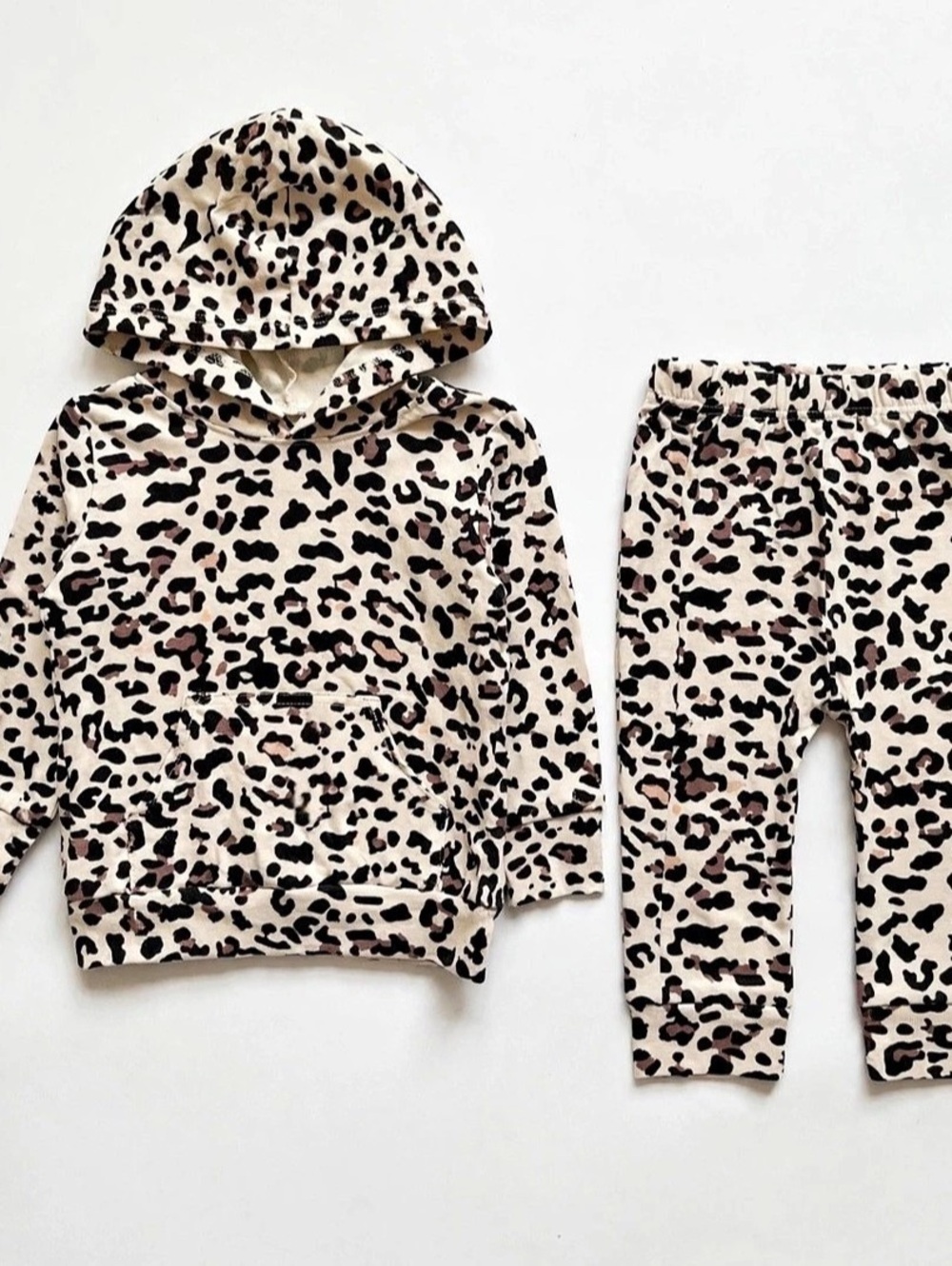 Kids Leopard Print 2 Piece Set